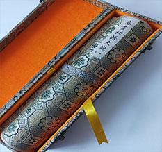 汉滨书画装裱案例